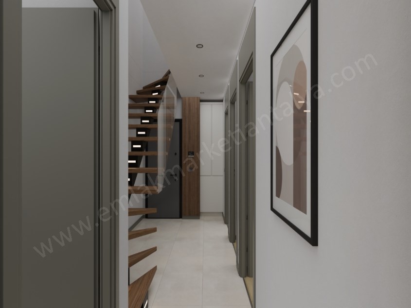  PINARBAŞINDA TERASLI , EBEVEYN BANYOLU , 215 M² SIFIR 4+1 LÜKS DUBLEKS