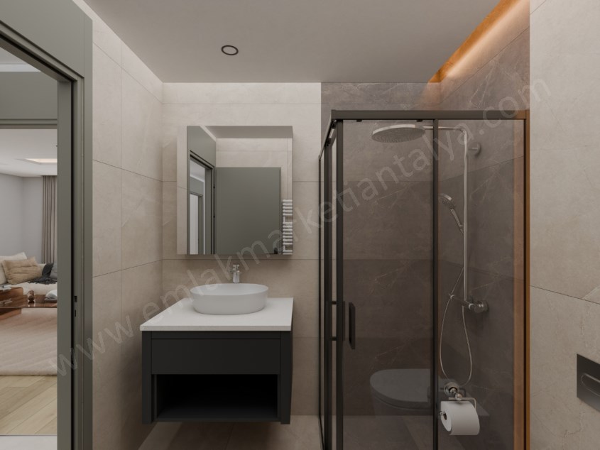  PINARBAŞINDA TERASLI , EBEVEYN BANYOLU , 215 M² SIFIR 4+1 LÜKS DUBLEKS