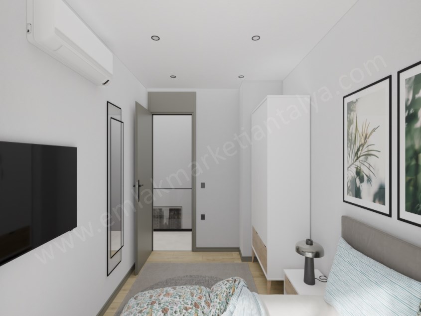  PINARBAŞINDA TERASLI , EBEVEYN BANYOLU , 215 M² SIFIR 4+1 LÜKS DUBLEKS