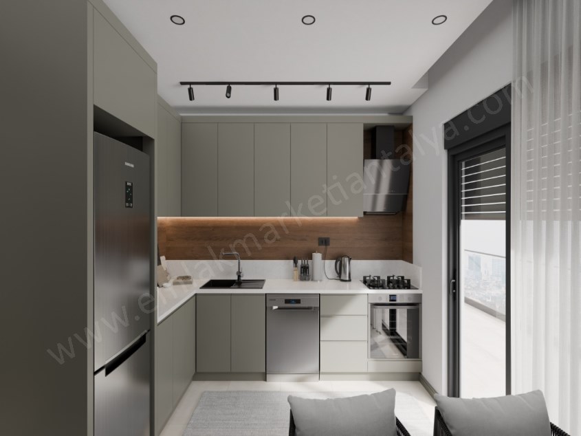  PINARBAŞINDA TERASLI , EBEVEYN BANYOLU , 215 M² SIFIR 4+1 LÜKS DUBLEKS