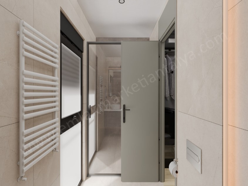  PINARBAŞINDA TERASLI , EBEVEYN BANYOLU , 215 M² SIFIR 4+1 LÜKS DUBLEKS