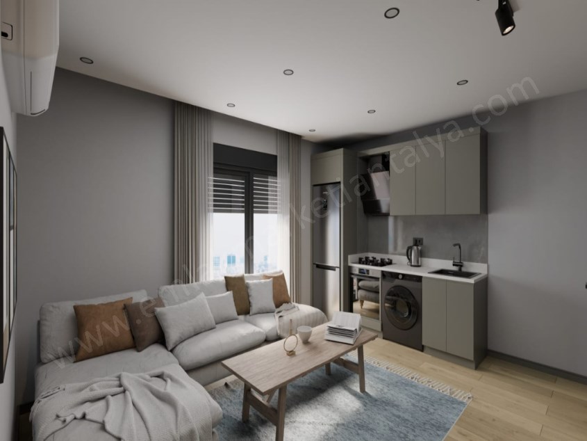  GÜVENLİK MAHALLESİNDE SIFIR 1+1 LÜKS DAİRE