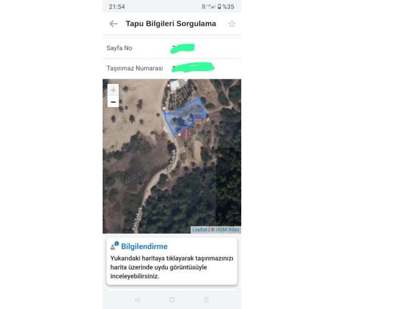 KARAÖZDE ÖNÜ AÇIK MANZARALI FIRSAT SATILIK ARSA