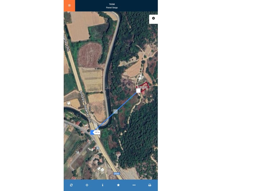 KARAÖZDE ÖNÜ AÇIK MANZARALI FIRSAT SATILIK ARSA