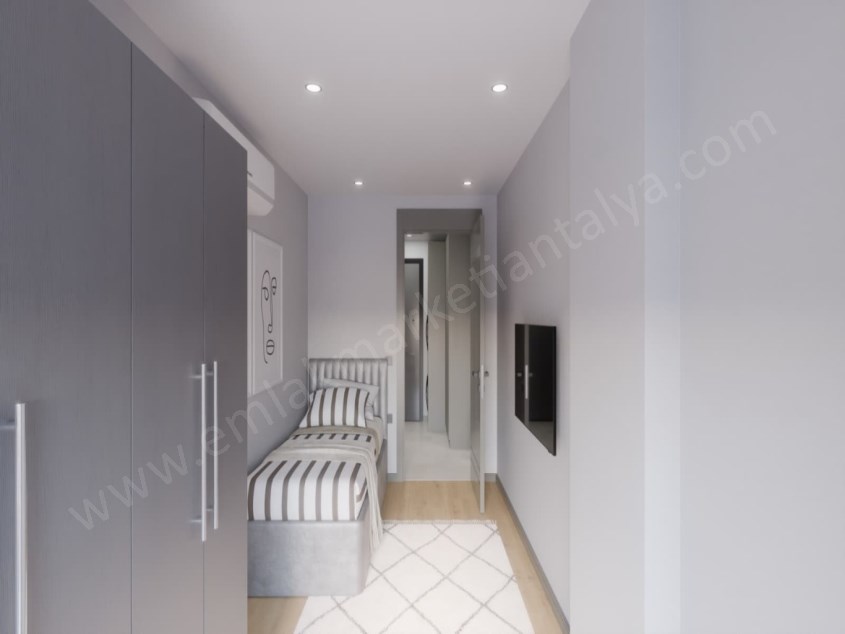 KAPALI OTOPARKLI KATTA ŞIK 2+1 LER 