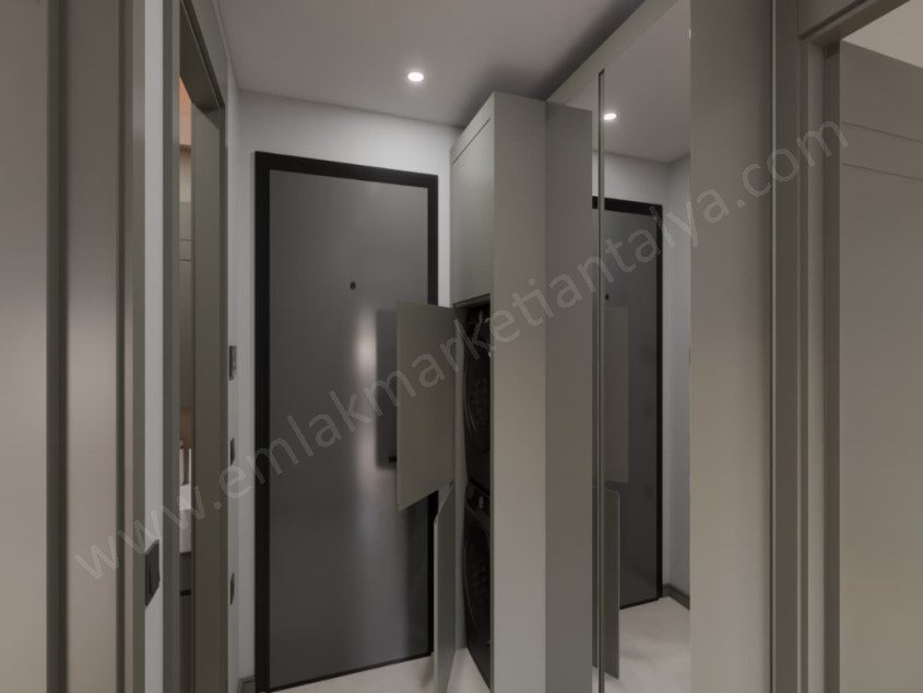 KAPALI OTOPARKLI KATTA ŞIK 2+1 LER 