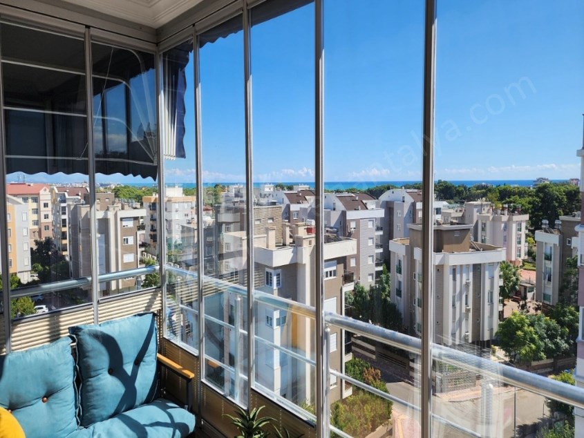 GÜZELOBADA DENİZ MANZARALI KOMBİLİ LÜKS 3+1 ARAKAT DAİRE 