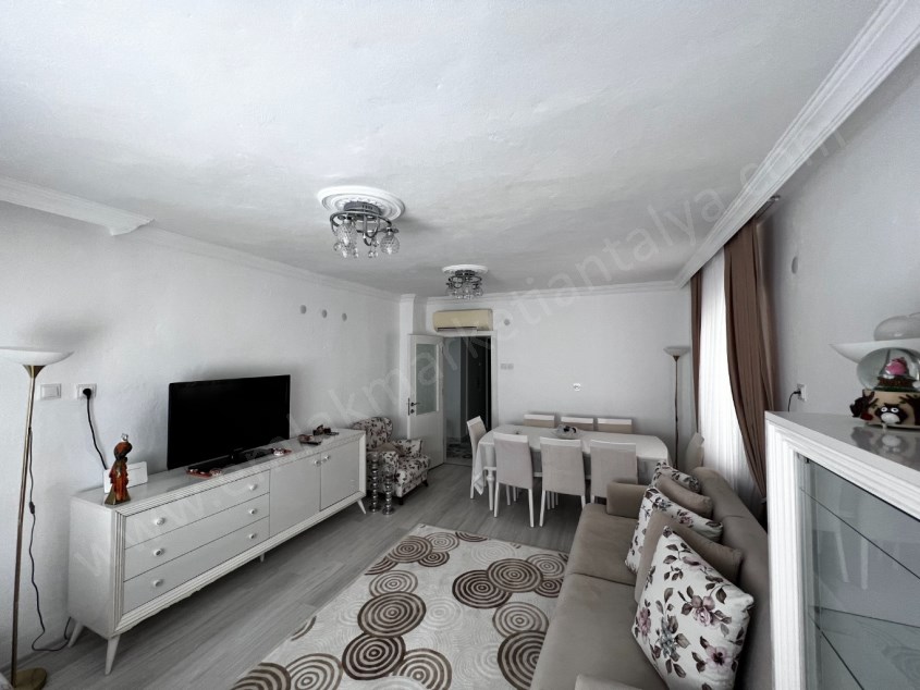 MELTEMDE SİTE İÇERİSİNDE FULL EŞYALI 2+1 GENİŞ KİRALIK DAİRE