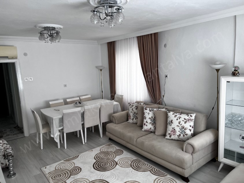 MELTEMDE SİTE İÇERİSİNDE FULL EŞYALI 2+1 GENİŞ KİRALIK DAİRE