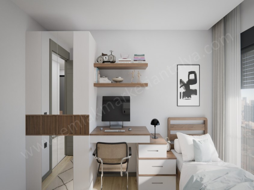 BAHÇELİEVLERDE KAPALI OTOPARKLI SIFIR 2+1