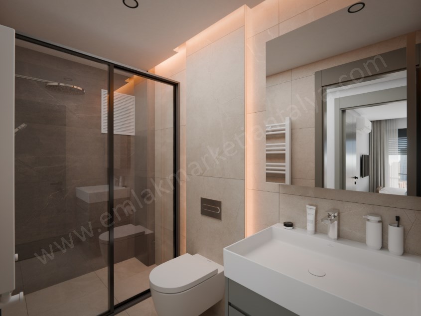 BAHÇELİEVLERDE KAPALI OTOPARKLI SIFIR 2+1