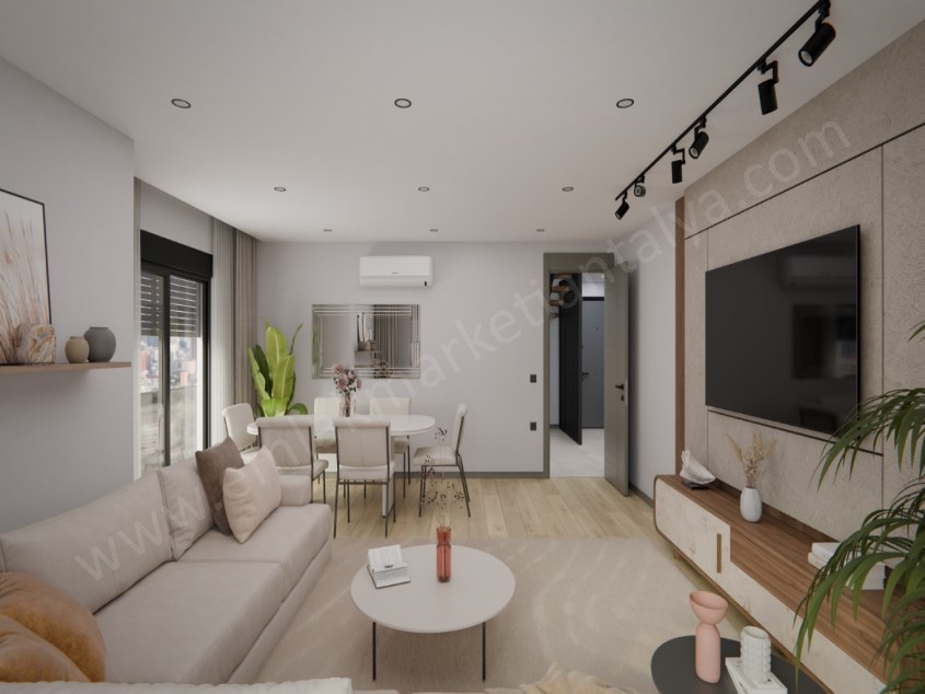 BAHÇELİEVLER MAHALLESİNDE AKILLI EV SİSTEMLİ K.OTOPARKLI LÜKS DUBLEKS