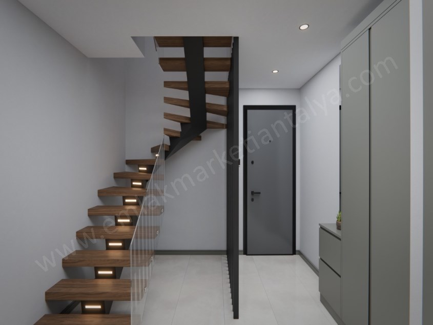 BAHÇELİEVLER MAHALLESİNDE AKILLI EV SİSTEMLİ K.OTOPARKLI LÜKS DUBLEKS