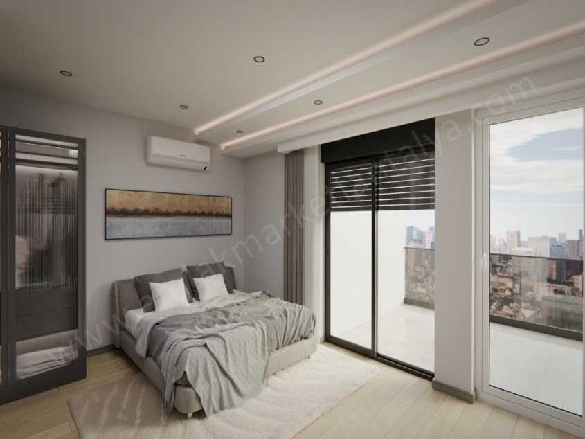 BAHÇELİEVLER MAHALLESİNDE AKILLI EV SİSTEMLİ K.OTOPARKLI LÜKS DUBLEKS