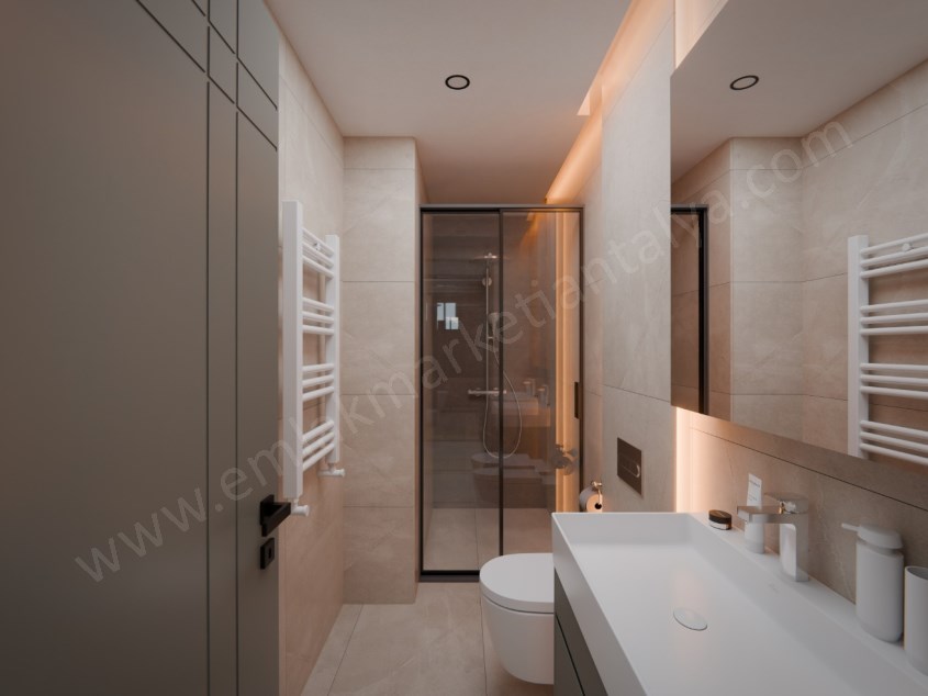 BAHÇELİEVLER MAHALLESİNDE AKILLI EV SİSTEMLİ K.OTOPARKLI LÜKS DUBLEKS