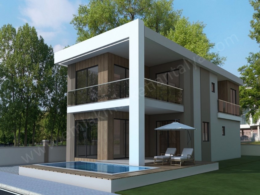 DÖŞEMEALTI NDA SIFIR 415 M² 4+1 HAVUZLU OTOPARKLI DUBLEKS VİLLA