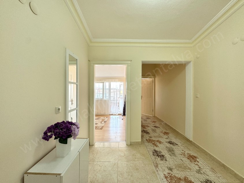 MURATPAŞA MAHALLESİNDE ASANSÖRLÜ EŞYALI GENİŞ 2+1 DAİRE