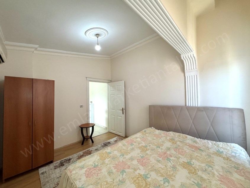 MURATPAŞA MAHALLESİNDE ASANSÖRLÜ EŞYALI GENİŞ 2+1 DAİRE