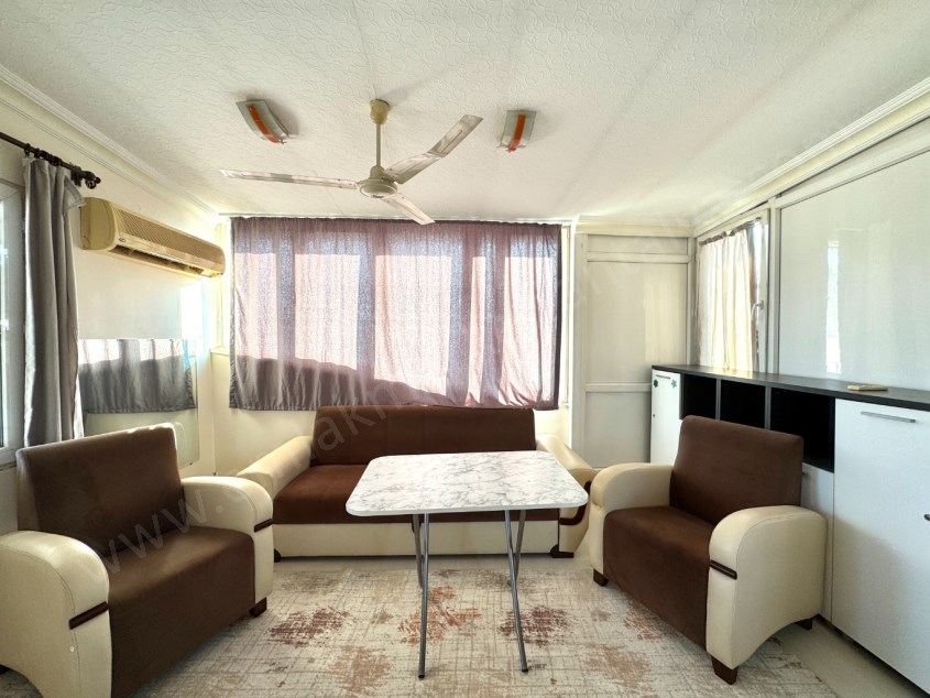 MURATPAŞA MAHALLESİNDE ASANSÖRLÜ EŞYALI GENİŞ 2+1 DAİRE