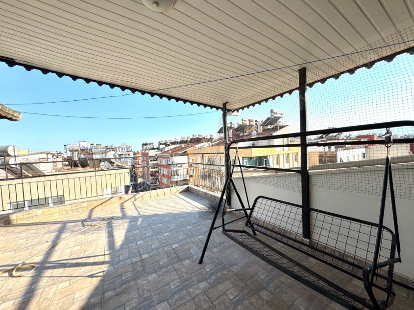 MURATPAŞA MAHALLESİNDE ASANSÖRLÜ EŞYALI GENİŞ 2+1 DAİRE