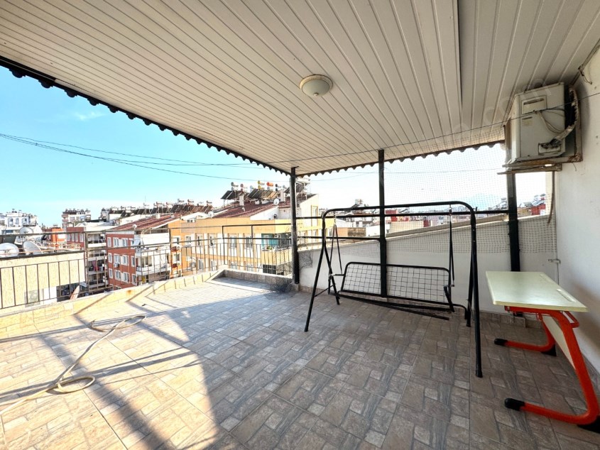 MURATPAŞA MAHALLESİNDE ASANSÖRLÜ EŞYALI GENİŞ 2+1 DAİRE