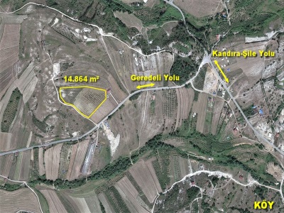 Kandırada İstanbul İl Sınırında 14864 M² Satılık Arazi