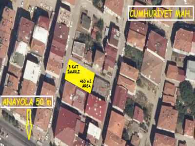 Land For Sale in  Turkey, Samsun, 19 Mayis, Cumhuriyet , 460 m2