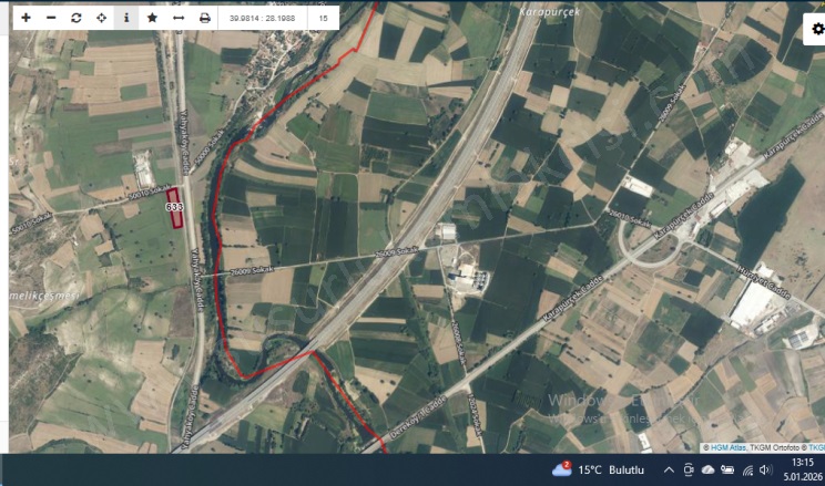 Yahyaköy Mah. Susurluk Satılık Tarla |  6400M2 2.750.000Tl İmarlı  Resim-1