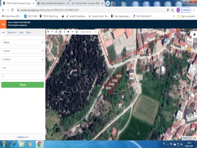 Burhaniye Mah Satılık Arsa Dört Parça Susurluk