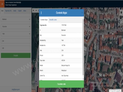 Yeni Mahalle Bağlar Caddesi Keleş Bayırı Mevkiinde Satılık Arsa Susurluk Mah