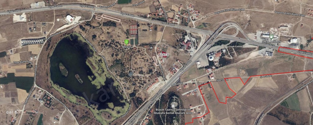 Akören Sinanpaşa Satılık Arsa |  855M2 2.750.000Tl İmarlı  Resim-1