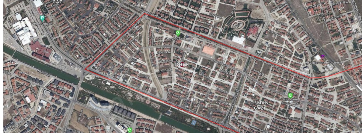 Osmangazi Mah. Afyon Satılık Arsa |  400M2 4.750.000Tl Resim-1