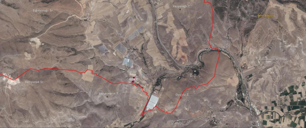 Bayramgazi Köyü Afyon Satılık Tarla |  4964M2 550.000Tl Resim-1