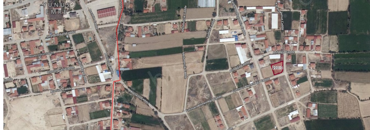 Fethibey Belediyesi Afyon Satılık Arsa |  1226M2 4.750.000Tl Resim-1