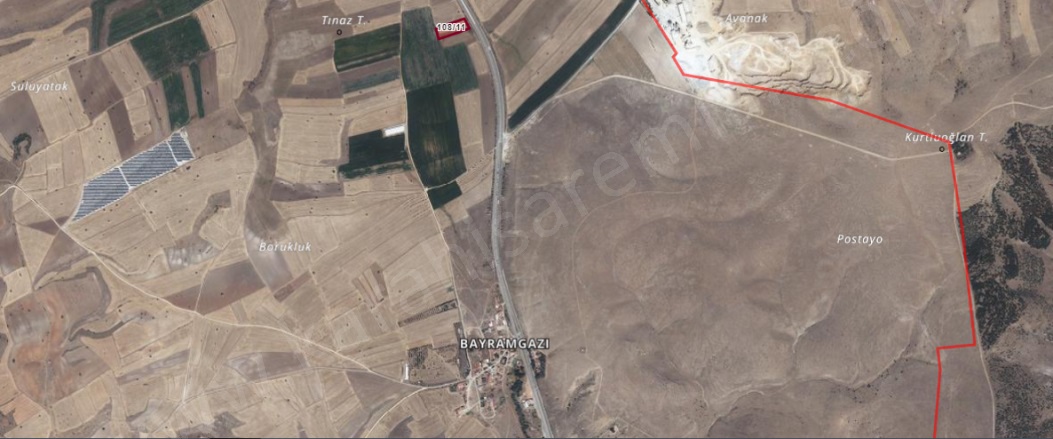 Bayramgazi Köyü Afyon Satılık Tarla |  6125M2 3.250.000Tl Resim-1