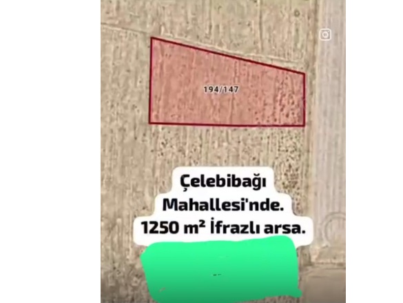 Çelebibağı Mah. Erciş Satılık İşyeri |  1250M2 870Tl Resim-1