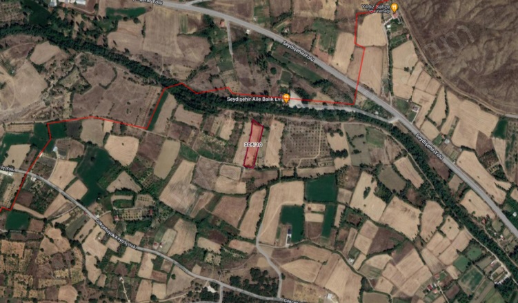 Gökçehüyük Mah. Seydişehir Acil Satılık Tarla |  3005M2 0Tl Resim-1