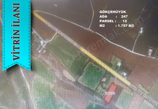 Gökçehüyük Mah. Seydişehir Satılık Tarla |  1757M2 0Tl Resim-1