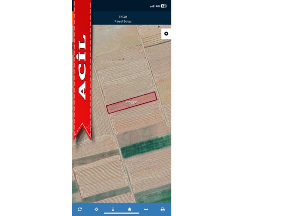 Kavak Mah. Seydişehir Acil Satılık Tarla |  5364M2 0Tl Resim-1