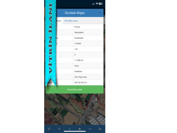 Karabulak Mah. Seydişehir Satılık Tarla |  11328M2 0Tl Resim-4