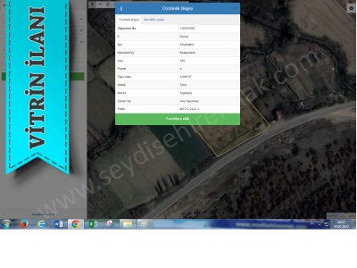 Bostandere Mah Satılık Tarla Ceviz Bahçesi Seydişehir