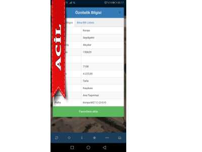 Akçalar Mahallesi Kaşıkara Mevki Acil Satılık Tarla Seydişehir Mah