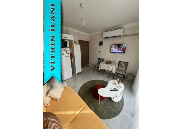 Orta Mah. Efeler Kiralık Daire |  1+1 Oda | 50M2 Aylık 14.500Tl Eşyalı  | Klima | 1 Banyo | 1 Yatak Odası Resim-3