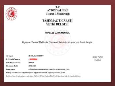 Parcel For Sale in  Turkey, Aydin, Efeler, Dalama neighborhood , 780 m2