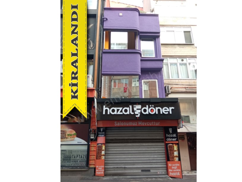 FATİH EMLAKTAN ANA CADDE ÜZERİ 4 KATLI FIRSAT DÜKKAN
