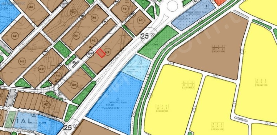 Danişmend Gazi Mah. Melikgazi Satılık Arsa |  209M2 1.975.000Tl İmarlı  Resim-1