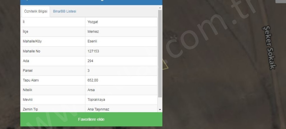 Güneşli Köyü Yozgat Satılık Parsel |  652M2 550.000Tl İmarlı  Resim-2