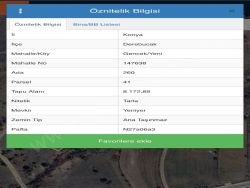 Derebucak Gencek Mah. Satılık Tarla 8180 M2
