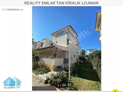 Realıty Emlaktan Kiralık Villa Lojman 4+1 Serik Kadriye Mah