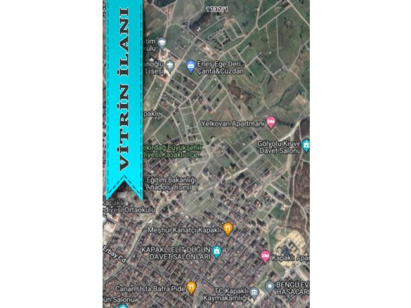 Atatürk Mah. Kapaklı Satılık Arsa |  318M2 2.950.000Tl İmarlı  Resim-5